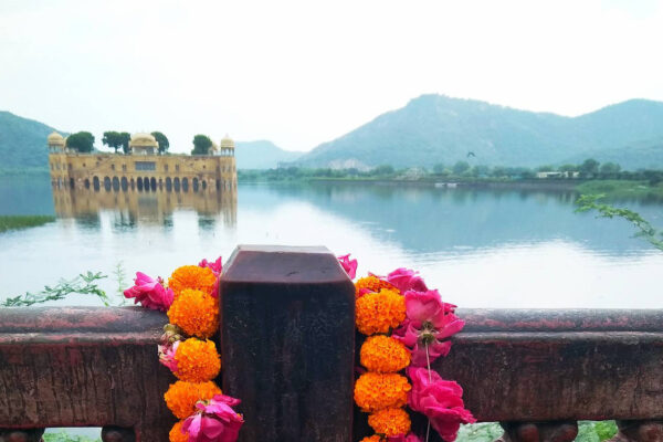 Templo lago Jaipur India